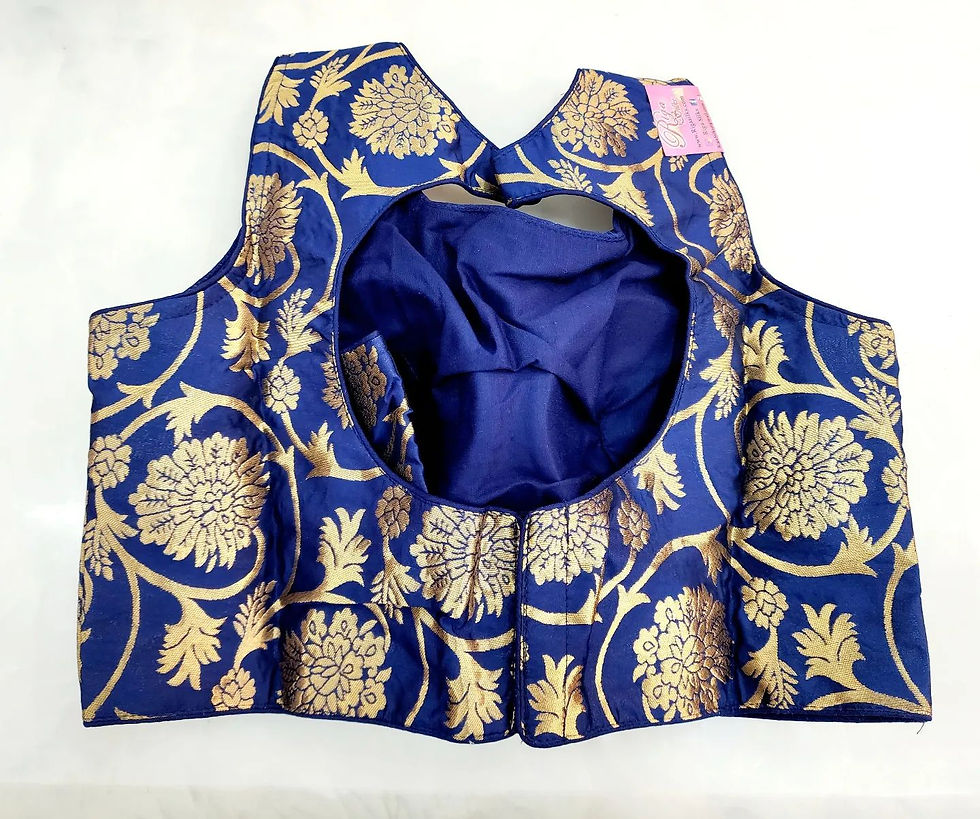 Thumbnail: Floral Jacquard Blouse