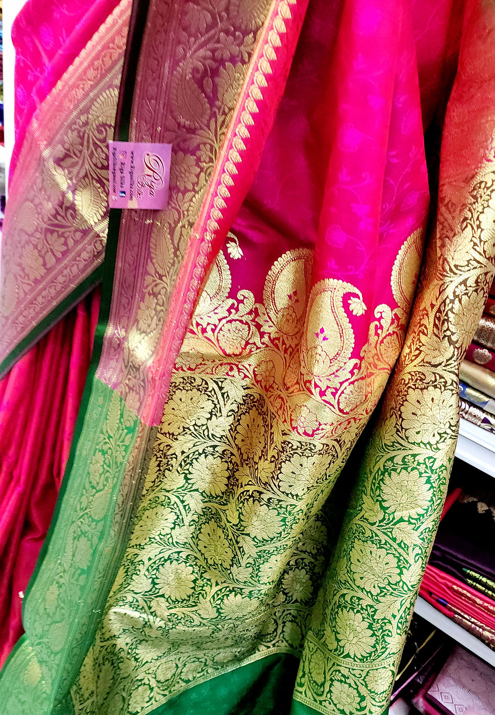 Thumbnail: Jacquard Weaving
Satin-Silk Saree