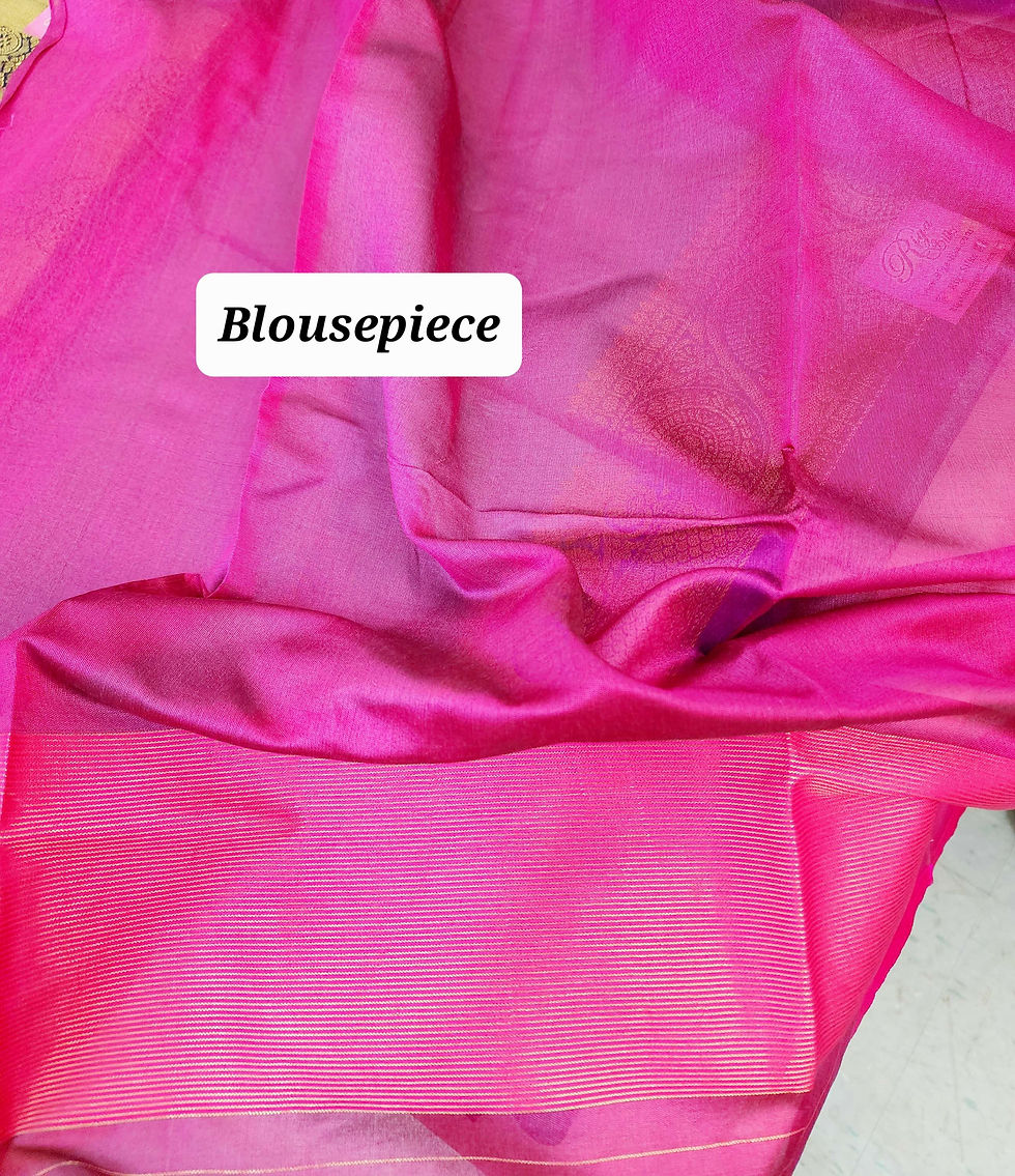 Thumbnail: Plain Soft Blend Saree