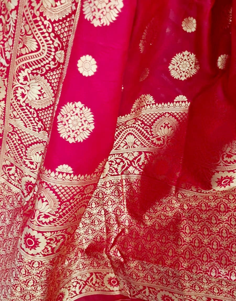 Thumbnail: Banarasi Cotton-Silk Saree