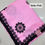 Thumbnail: Sana Silk Fancy Saree with velvet border