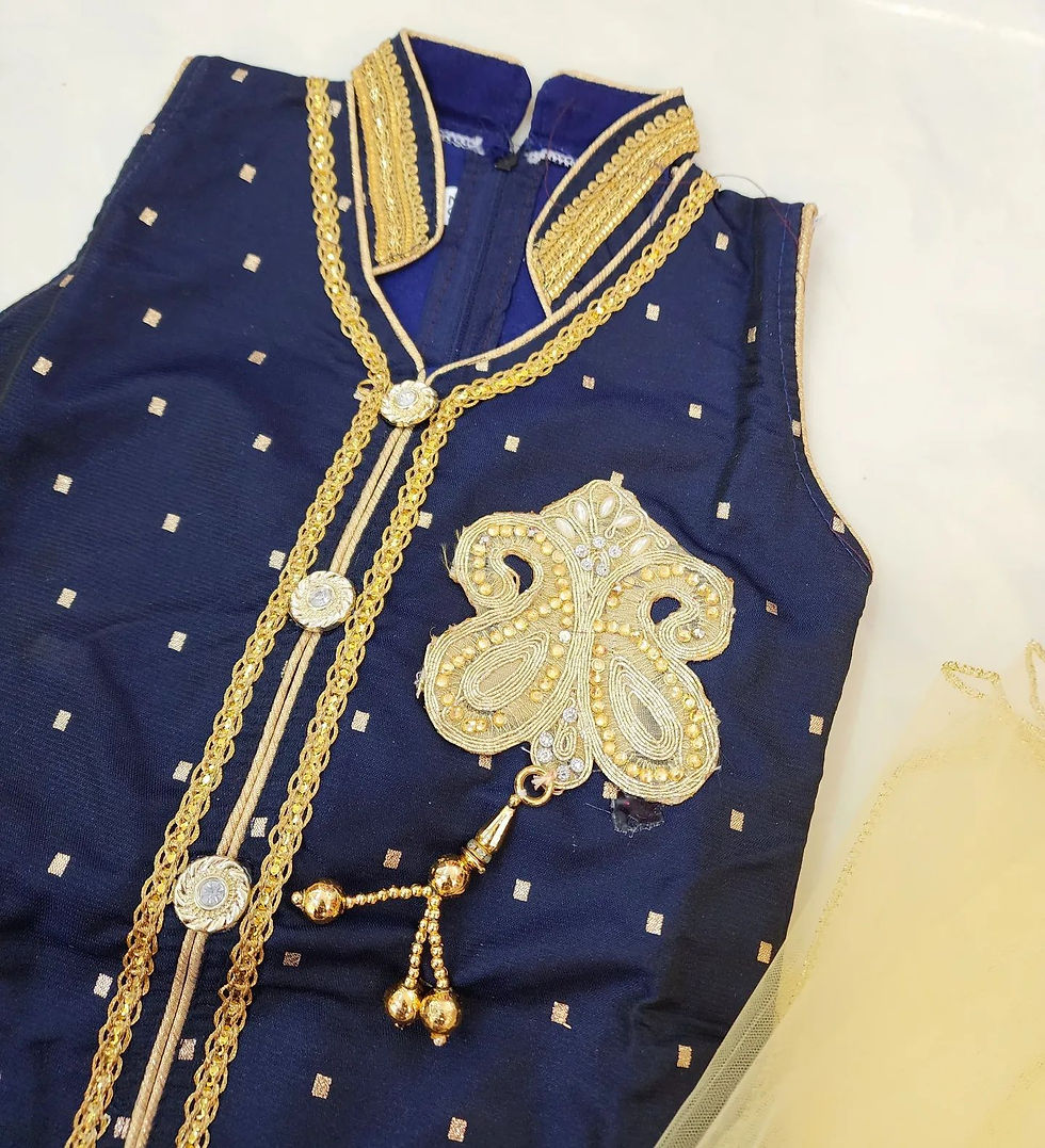 Thumbnail: Dual-Tone Soft Punjabi suit