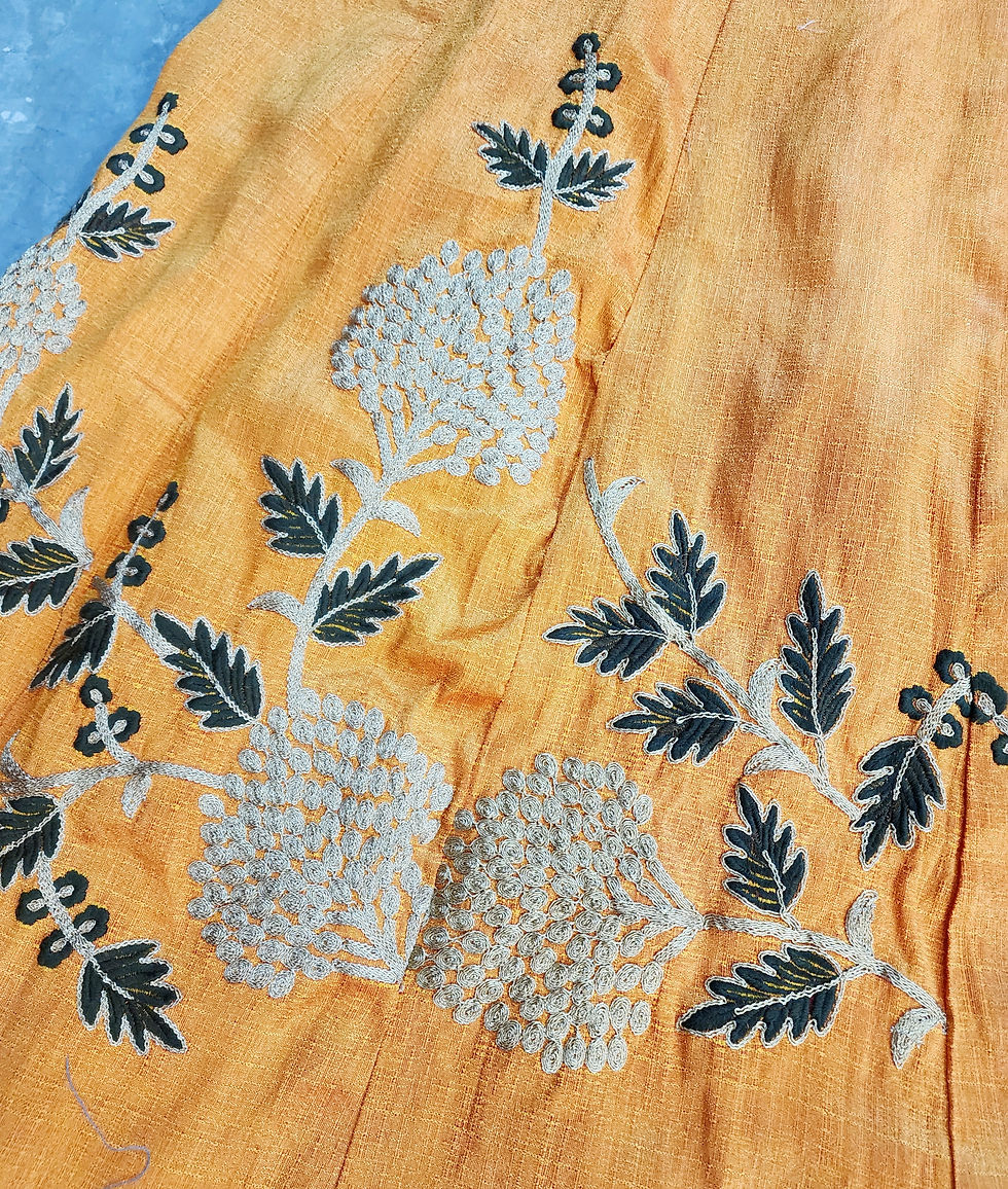 Thumbnail: Embroidered Lehenga Choli Set 