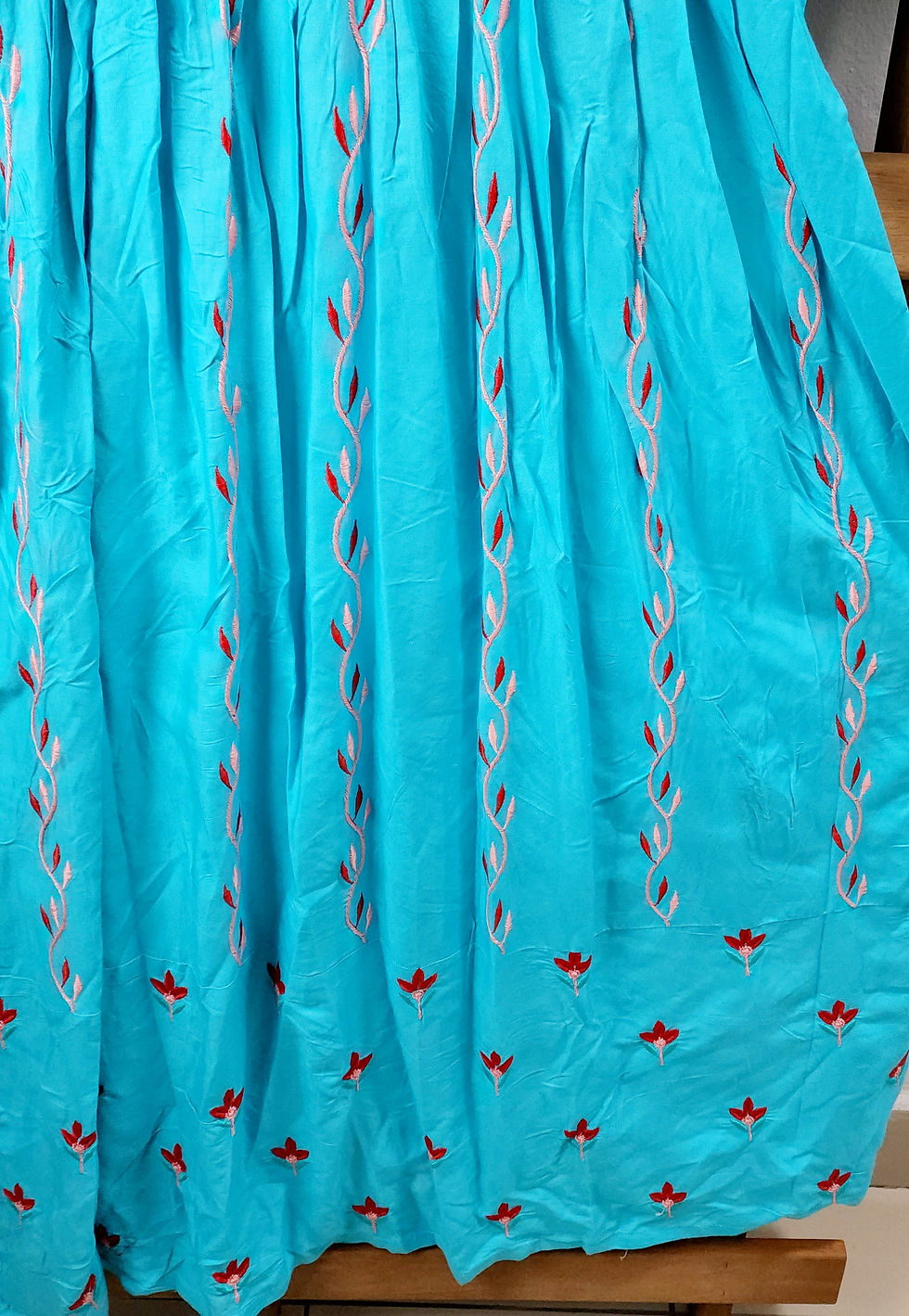 Thumbnail: Embroidered Soft Anarakali Dress