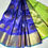 Thumbnail: Dual-tone Gold Zari Soft Silk Saree 