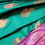 Thumbnail: Floral design CopperZari Soft Silk Saree 