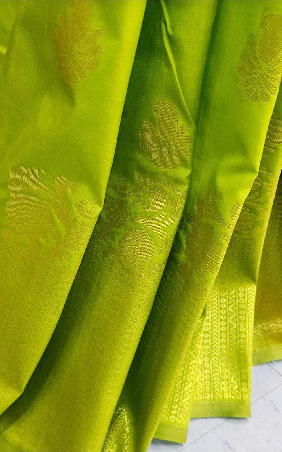 Thumbnail: Soft Semi-Kanchi Silk Saree 