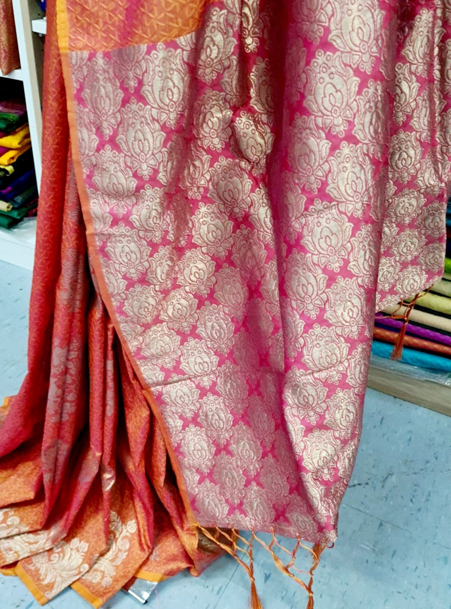Thumbnail: Soft Dual-tone saree