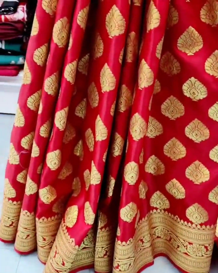 Thumbnail: Banarasi Satin-Silk Saree