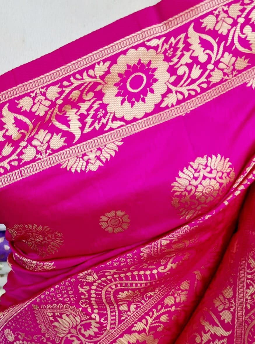 Thumbnail: Banarasi Cotton-Silk Saree
