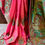 Thumbnail: Dual-tone Sana Silk Saree with Stonework & Embroidery