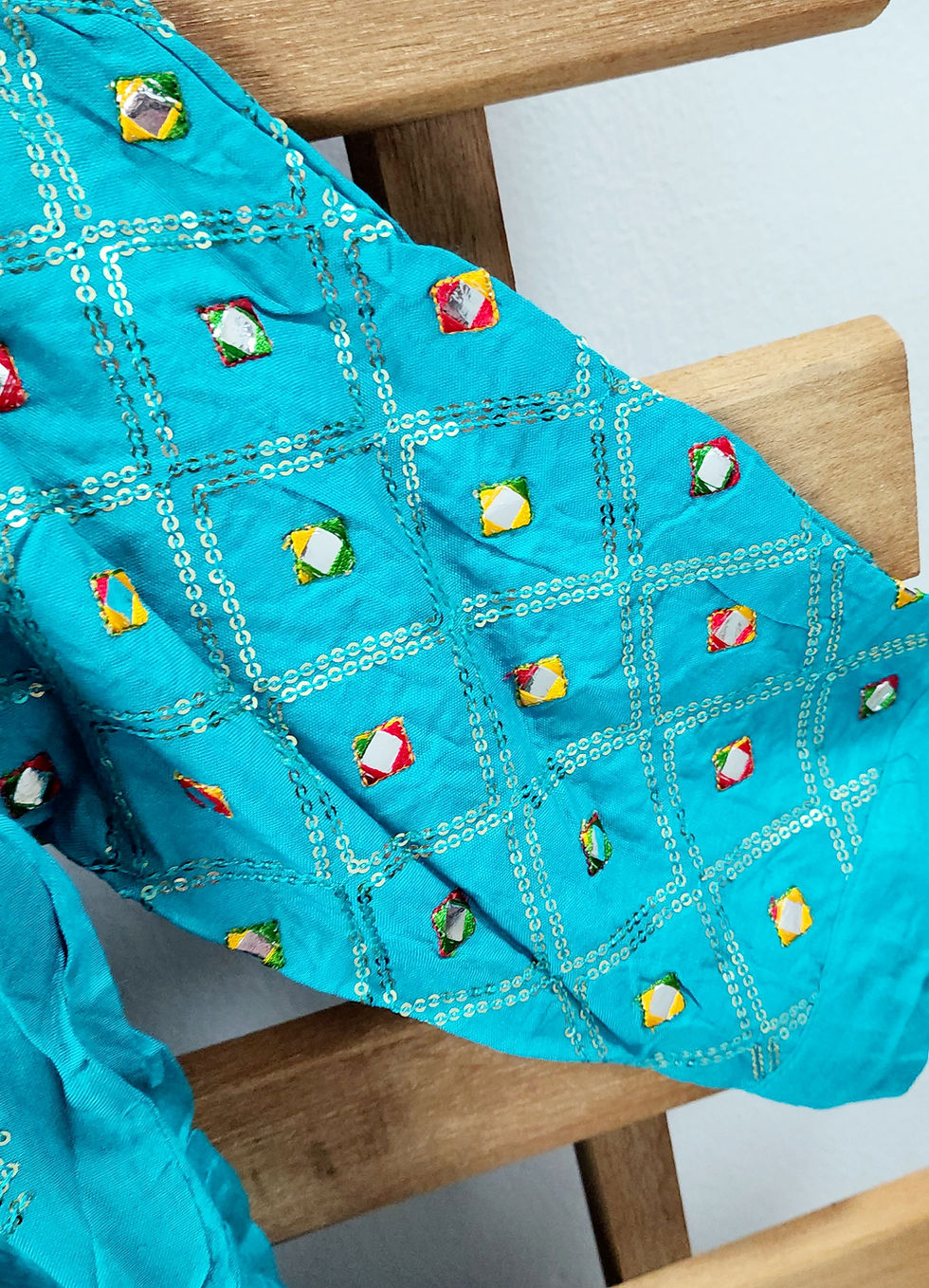 Thumbnail: Multi-Colour Threadwork Anarakali Dress 