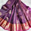Thumbnail: Copper Zari Dual-Tone Soft Silk Sarees