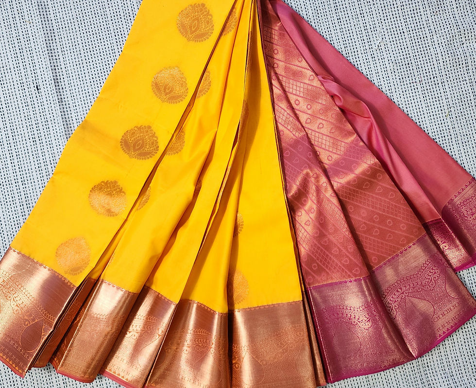 Thumbnail: CopperZari Soft Silk Saree 