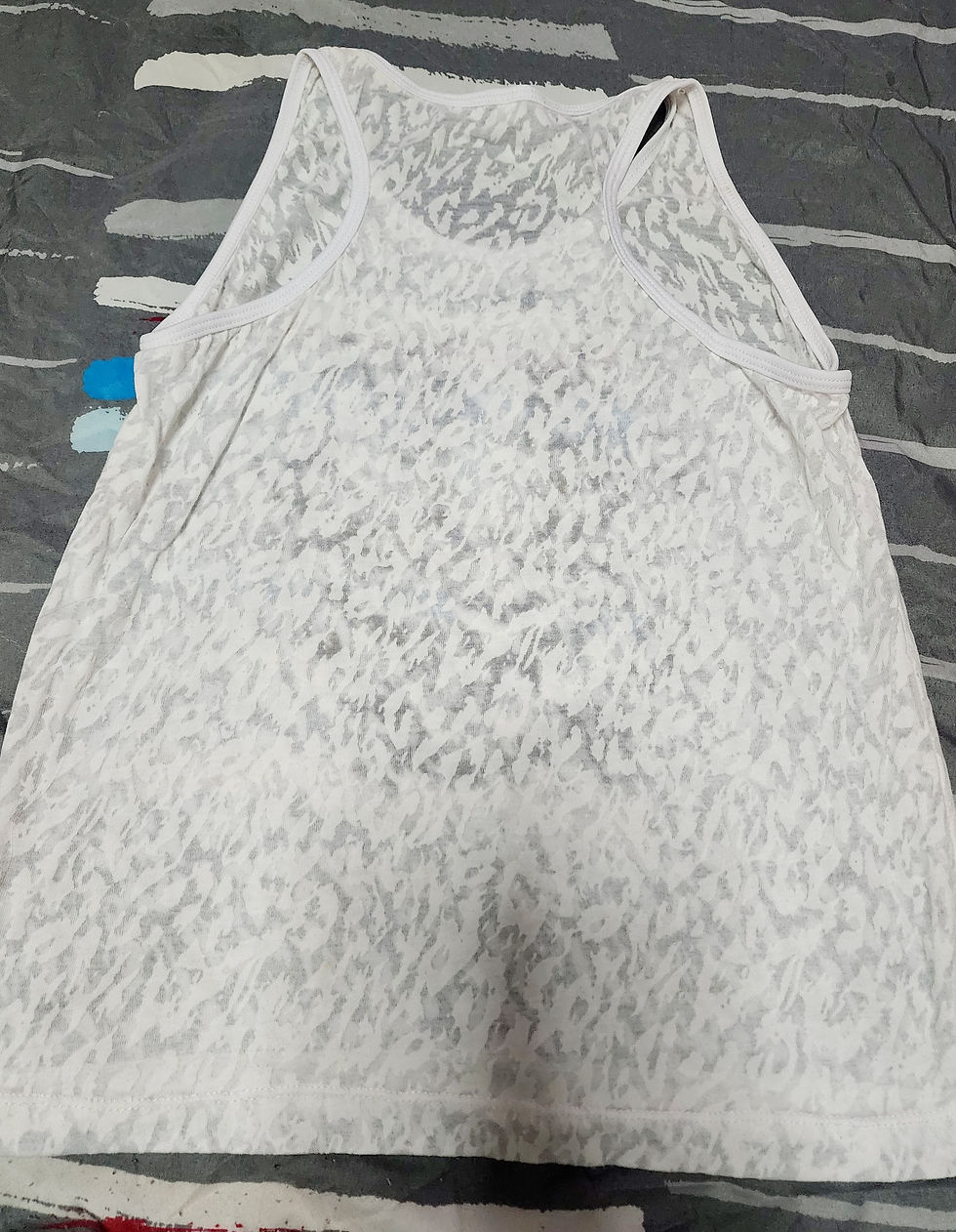 Thumbnail: Sleeveless translucent top
