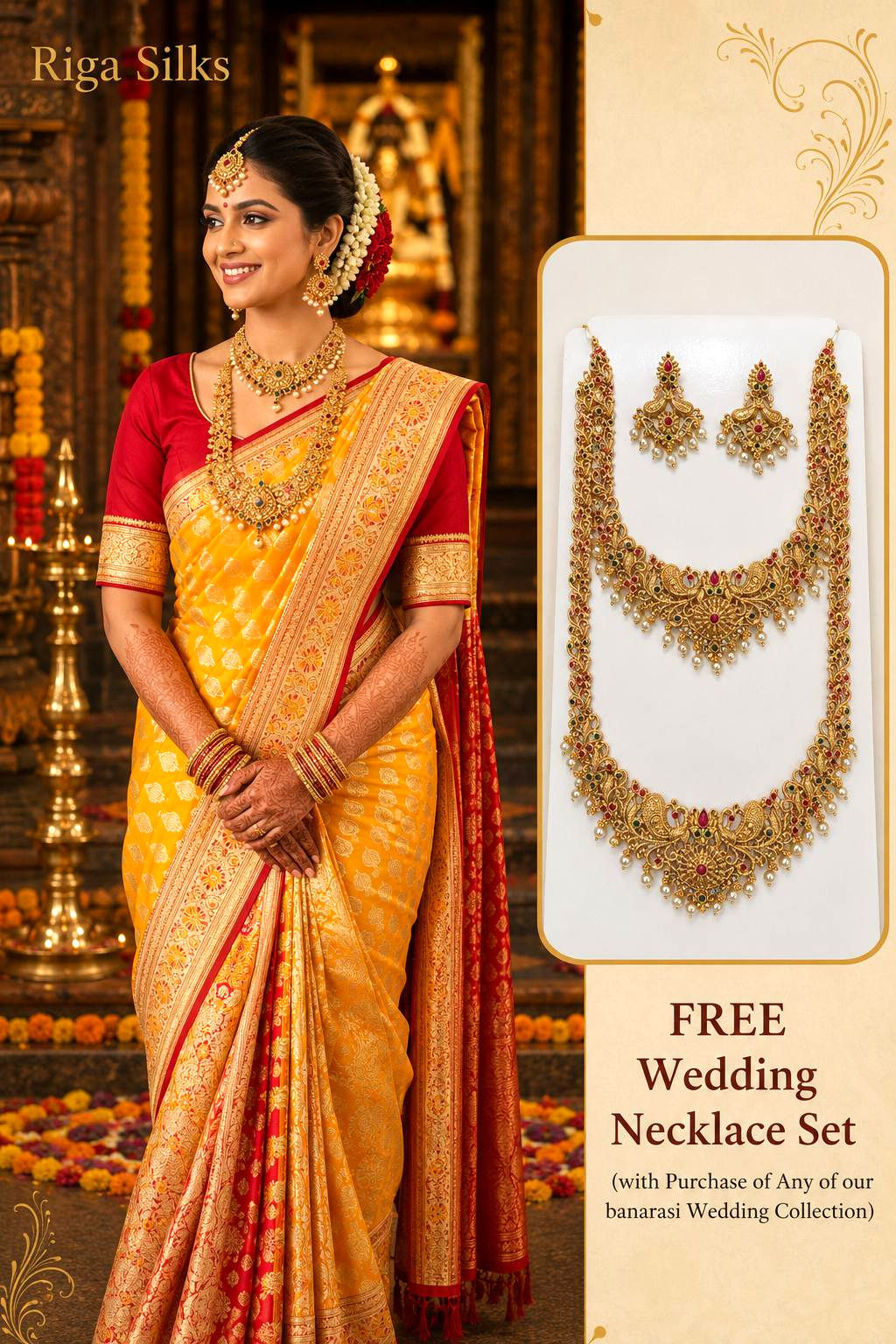 Banarasi  Katan-Silk Saree