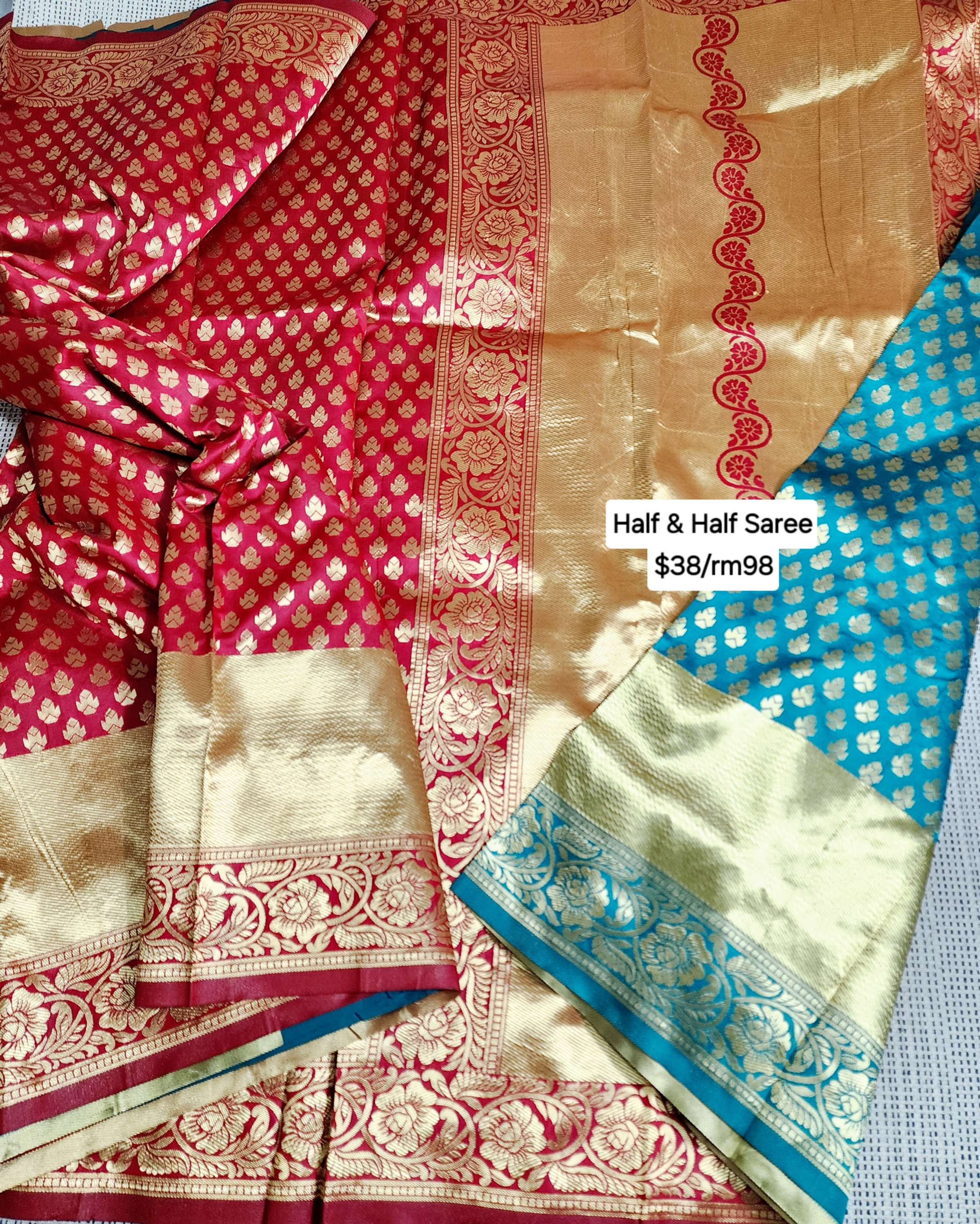 Half&Half Soft Saree