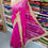 Thumbnail: Net Lacework Saree with Pearls