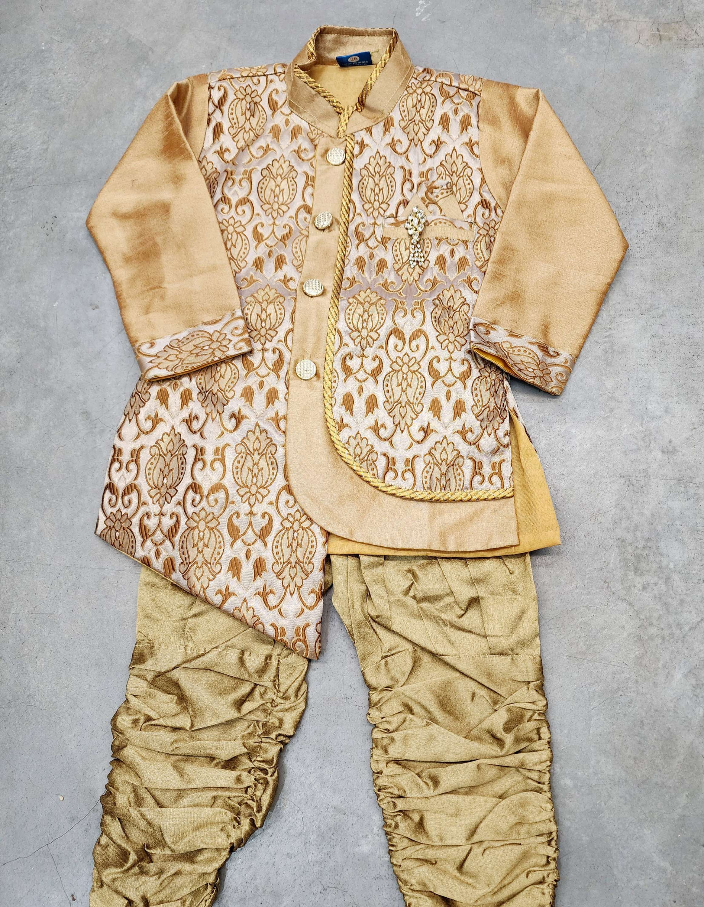 Jacquard Sherwani Set 