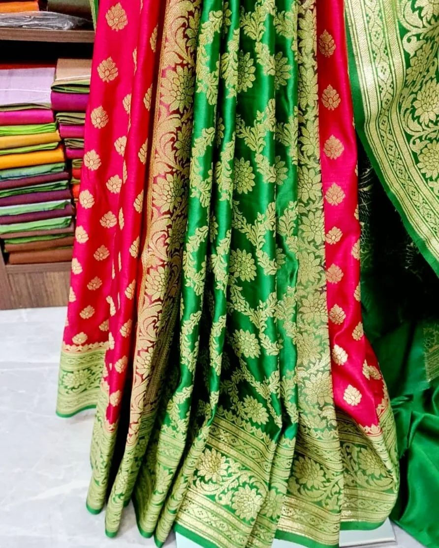Thumbnail: Banarasi  Katan-Silk Saree