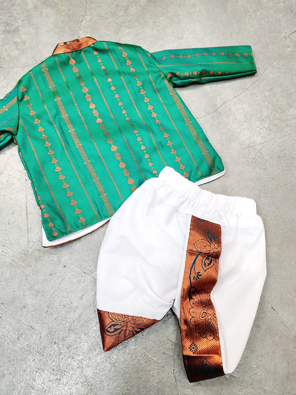Thumbnail: Newborn Soft Silk Kurta set