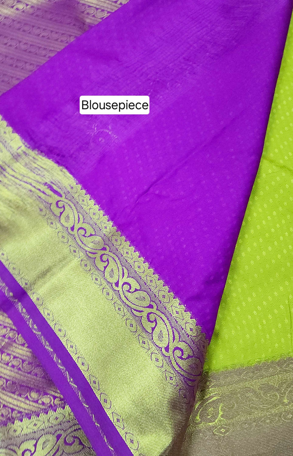 Thumbnail: Soft Semi-Kanchi Saree 