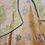 Thumbnail: Mint green Chuddi Set with emboss design