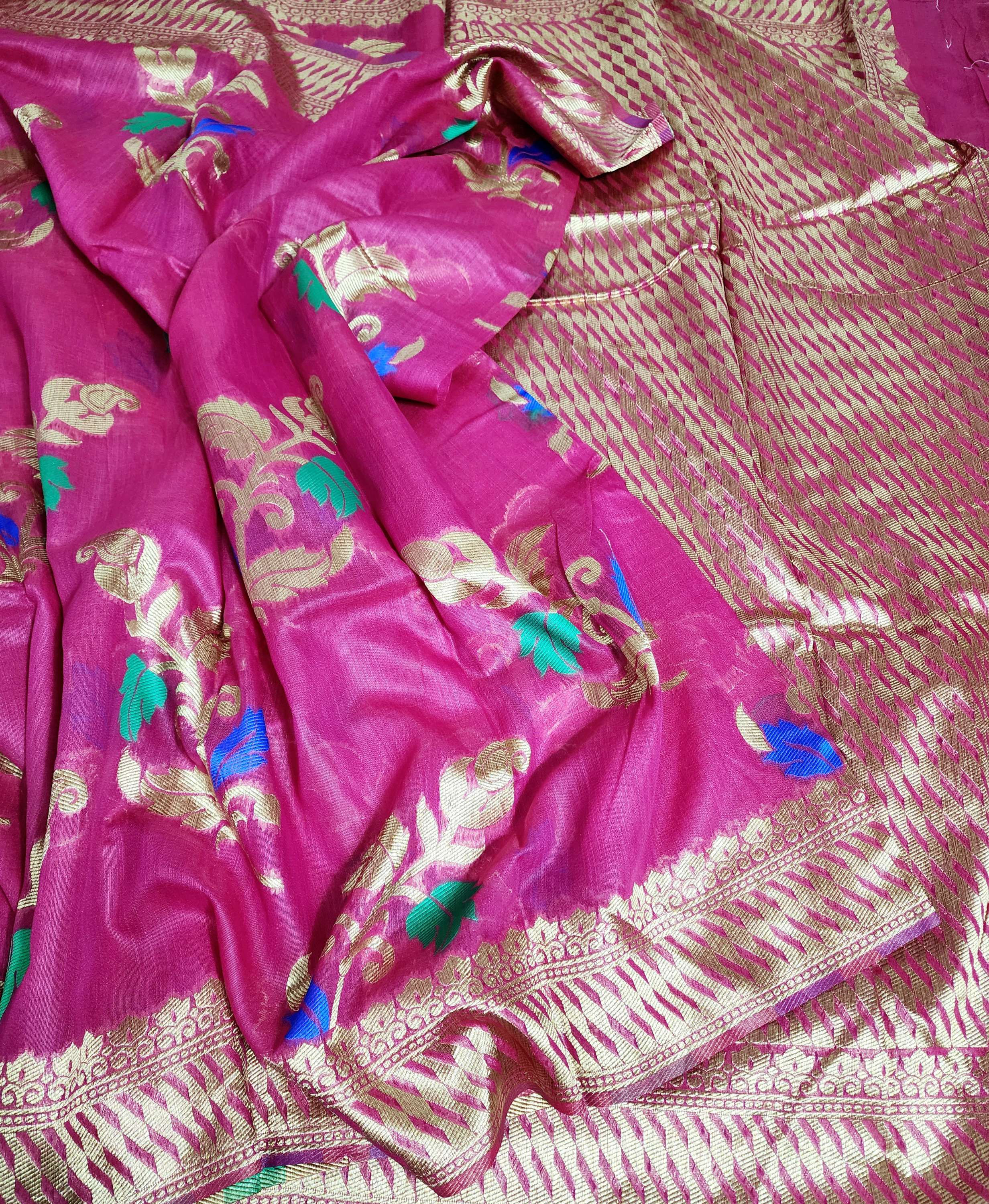 Multi-Colour Soft Cotton Saree