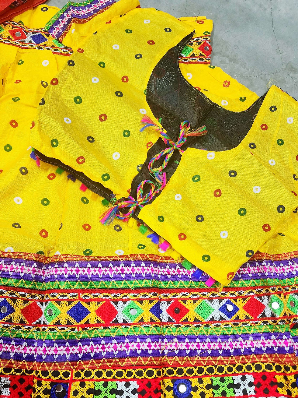 Thumbnail: Soft Cotton Chanya Choli Set 
