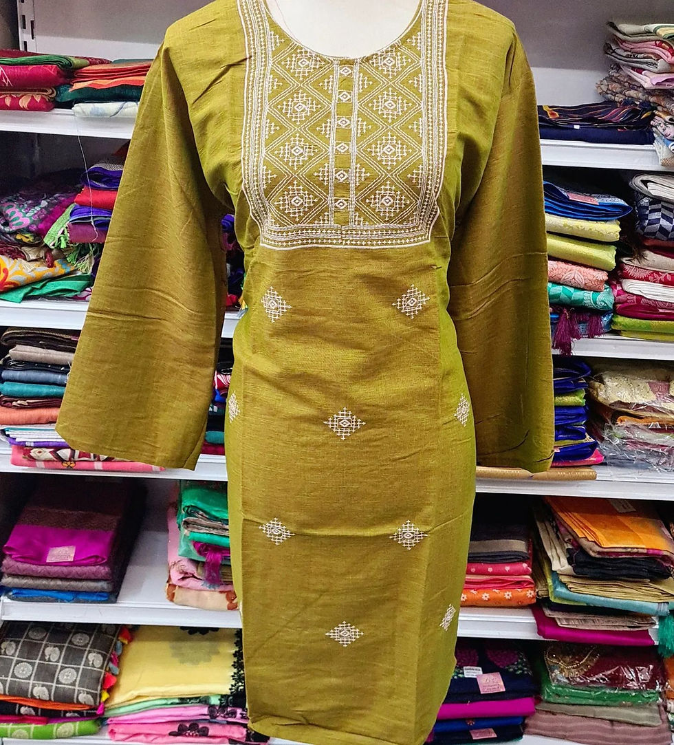 Thumbnail: Dual-Tone Soft Kurti