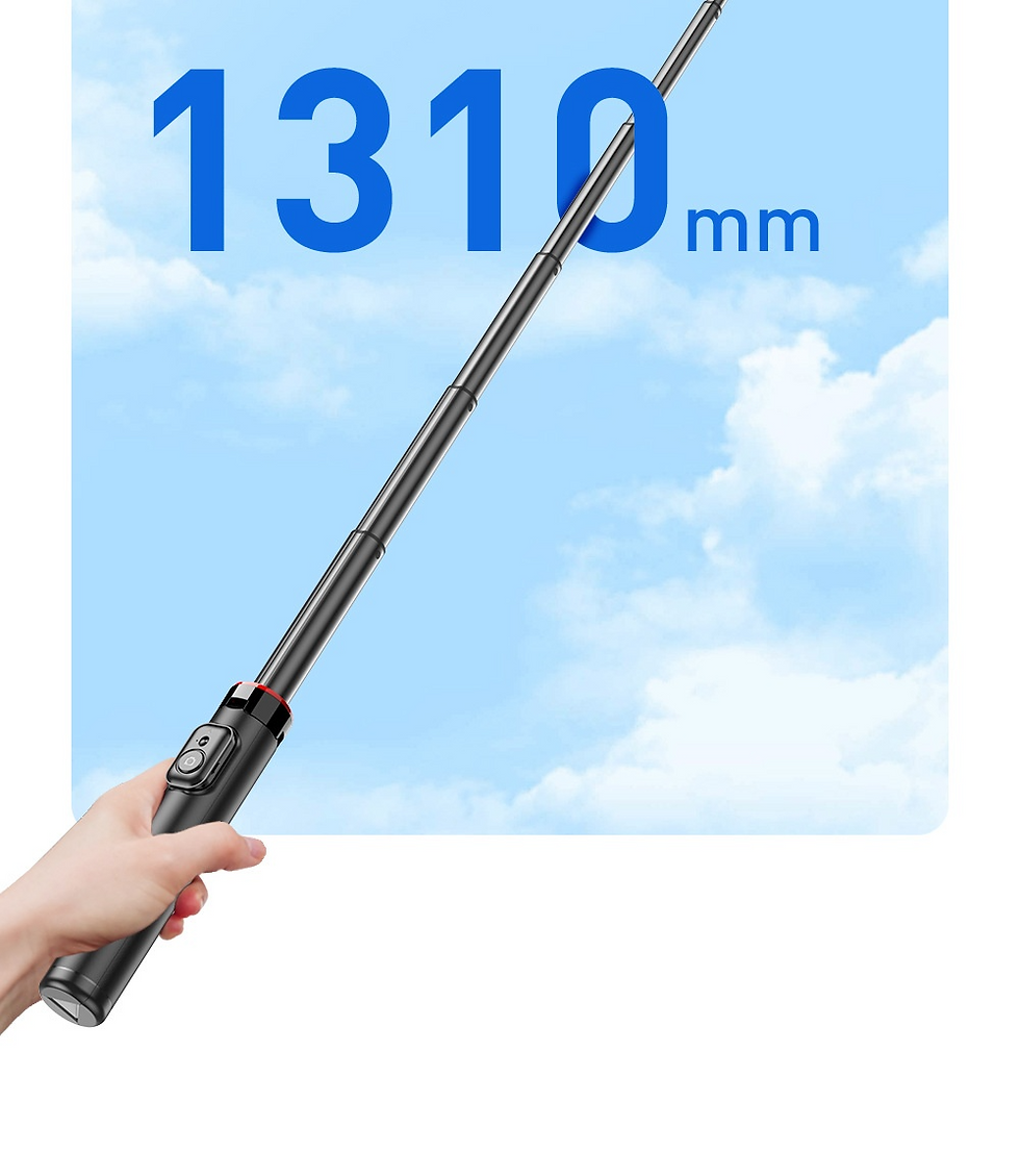 Thumbnail: Magnetic Selfie Stick Bluetooth Tripod