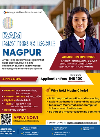 Flyer_MathCircle_Nagpur