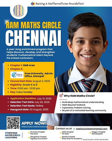 MC Chennai flyer