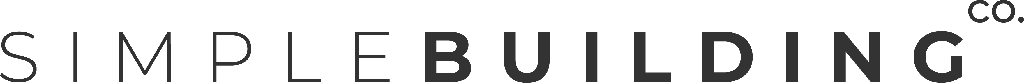 Brand Mark (Horizontal Monotone Charcoal)