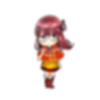 ミニキャラ　眼鏡女子