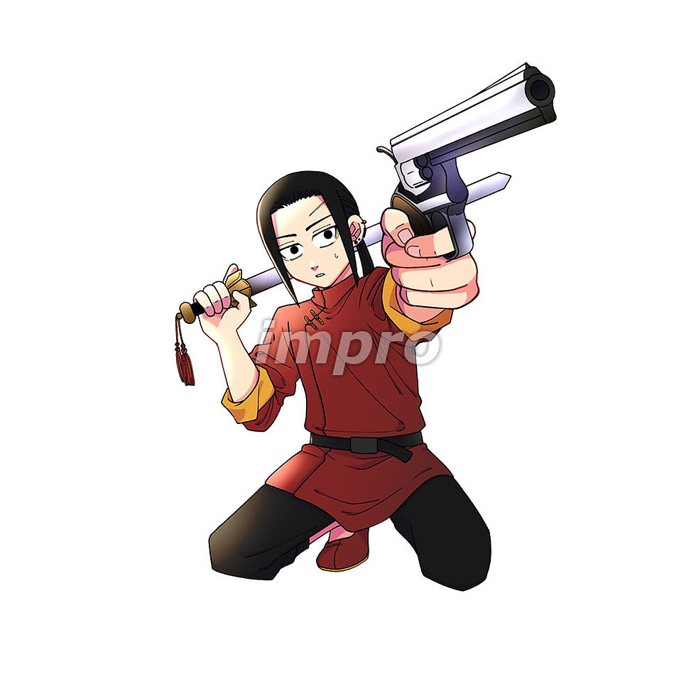 サムネイル： 【立ち絵素材】中華風　長髪男子