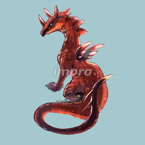 ゲーム素材ドラゴン