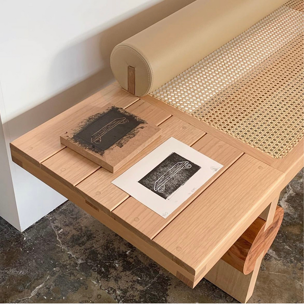 縮圖：Design Exclusive Bench Sofa