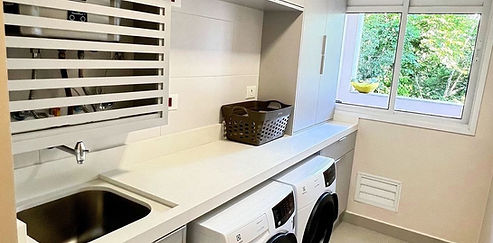 Laundry Room Cabinet Installation.