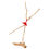 Miniaturbild: Handmade Ballerina Wood Sculpture