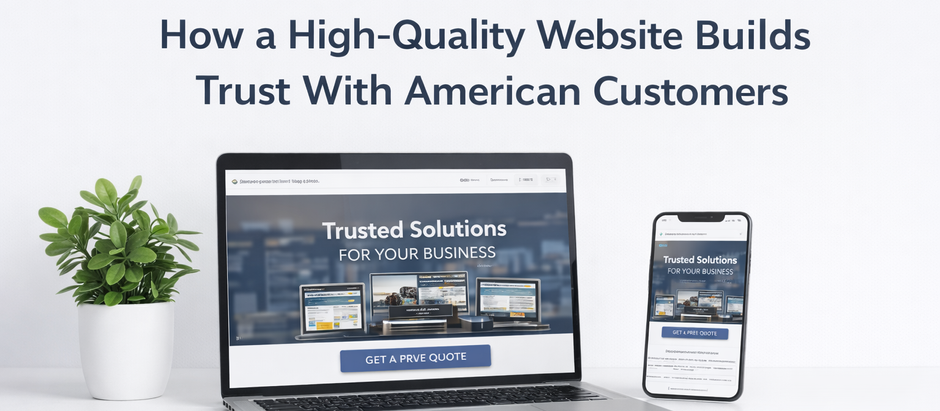 How a High-Quality Website Builds Trust With American CustomersIntroduction: Trust Is the Currency of the U.S. Market