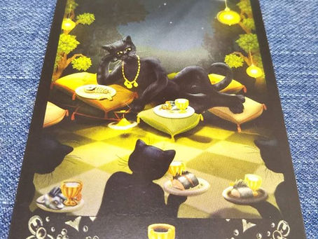 カップの4「今日のカード」もう少し