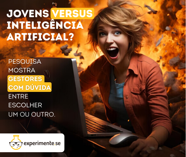 Gestores com dúvida entre jovens e inteligência artificial