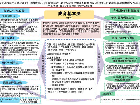 成育基本法が成立しました。
