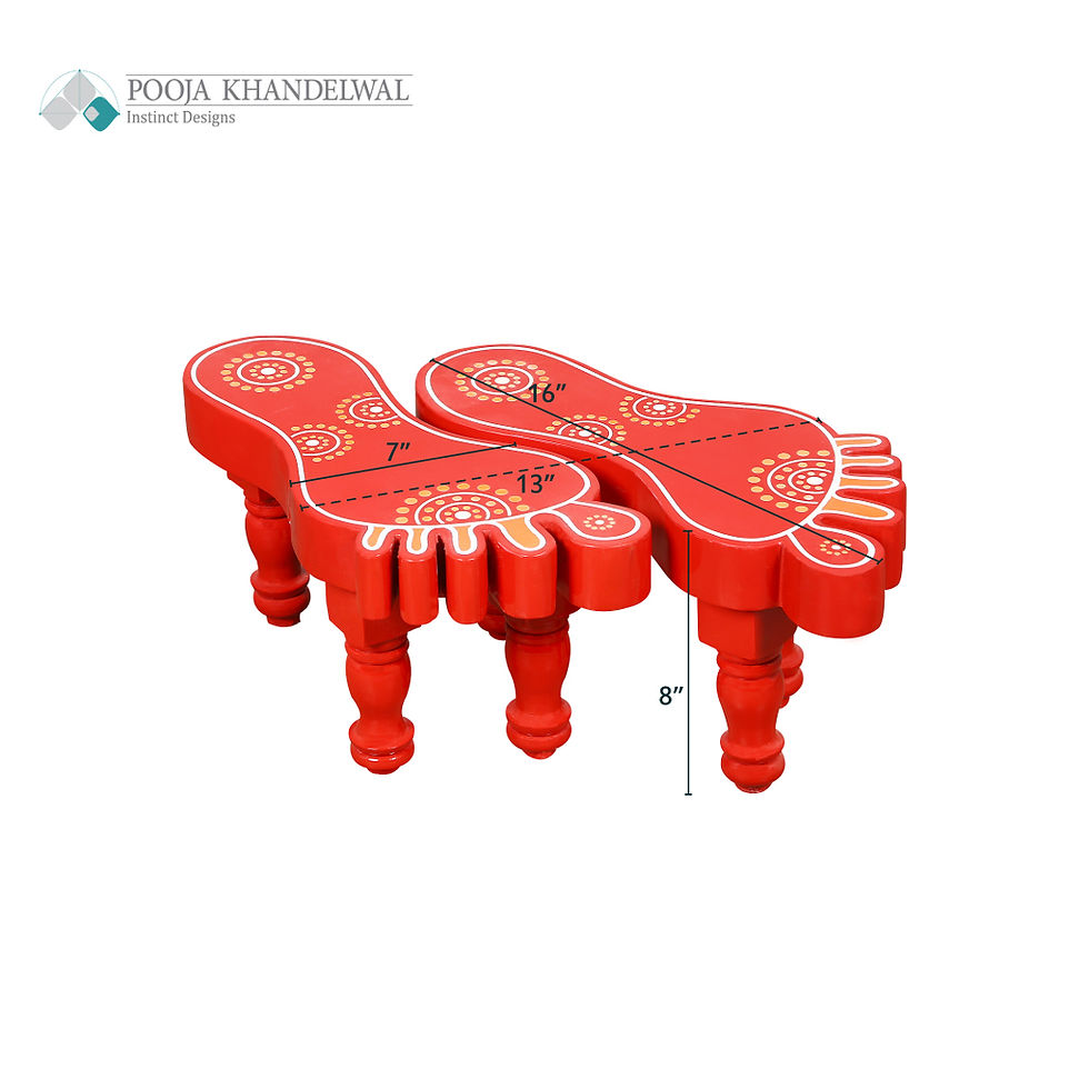 Thumbnail: Charan Paduka Side Table