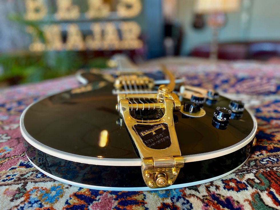 Thumbnail: SOLD! - 1998 Gibson ES-355 BB King Signature Lucille Black Ebony w/ Bigsby