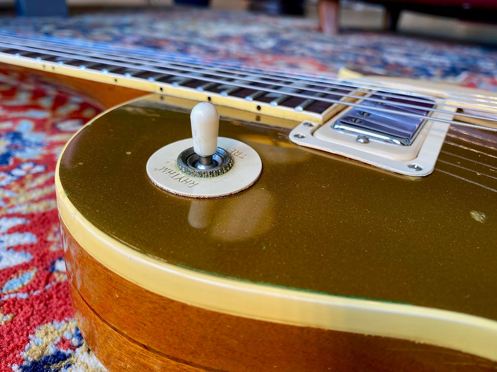 Thumbnail: SOLD! - 1971 Gibson Les Paul Goldtop Deluxe w/ original 1971 purchase receipt!