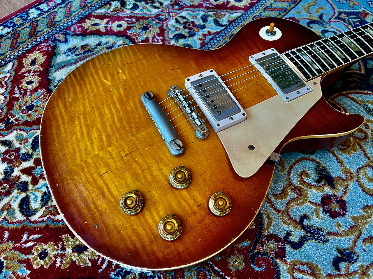 1953 - 1959 Gibson 3.8Kg Les Paul Goldtop - Burst Conversion - Thumbnail 2