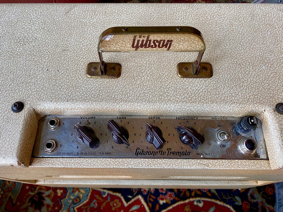 Thumbnail: SOLD! - 1960 Gibson GA-8T Gibsonette Tremolo 8WATT 10INCH Two-Tone Combo