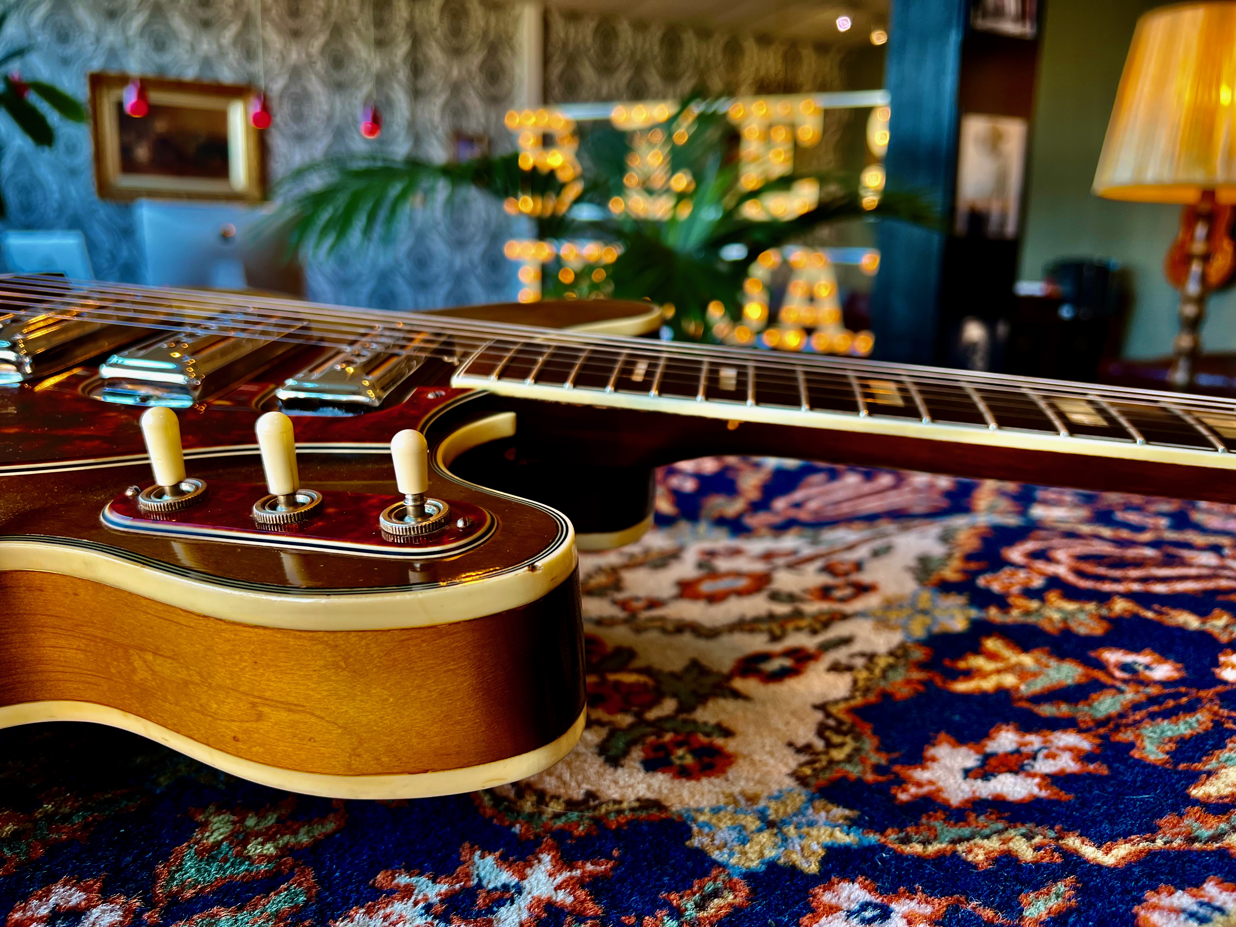 1963 Harmony H75 w/ Bigsby H76 H-75 - Thumbnail 5